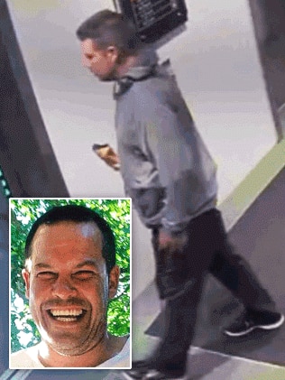 Police believe this man is reponsible for the killing of David Dick (inset).