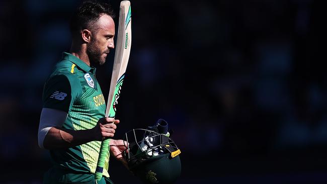 South African captain Faf du Plessis has proved to be an unflappable leader of the side.