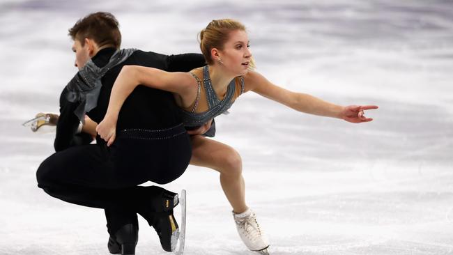 Alexandrovskaya and Windsor peformed at PyeonChang in 2018.