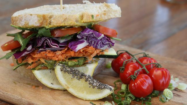 Some of the food on offer at SeraBar Burleigh Heads. Picture Glenn Hampson