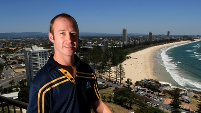 Kris Racette at Gemini Court Burleigh Heads in 2011.