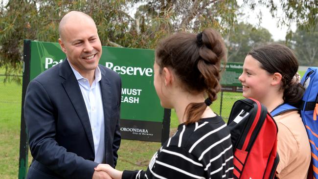 Josh Frydenberg became the face of voter dissatisfaction at major parties. Picture: Andrew Henshaw