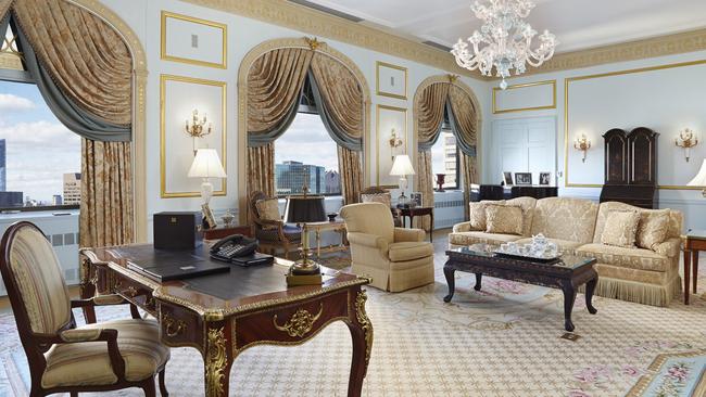 The opulent Royal Suite, has hosted guests from British royalty to Britney Spears.