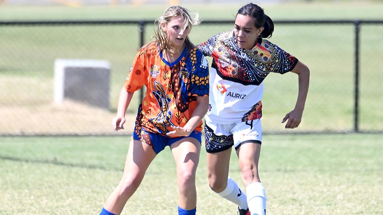 Queensland Indigenous Football's First Nations Indigenous Football Cup Thursday November 2, 2023. Picture, John Gass