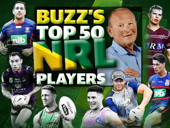 Buzz Rothfield's top 50 NRL players for 2018 have been revealed.