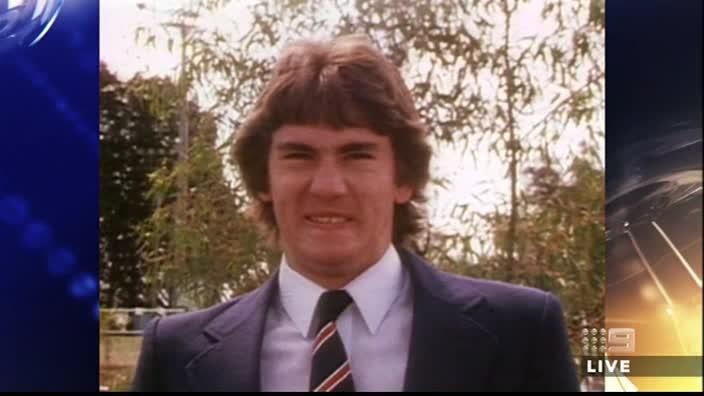 Eddie McGuire shows hilarious clip of his first day as a TV reporter
