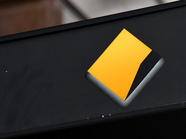 SYDNEY, AUSTRALIA - NCA NewsWire Photos AUGUST, 12, 2020: Commonwealth Bank of Australia (CBA) signage in Sydney. Picture: NCA NewsWire/Bianca De Marchi