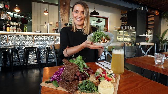 Natalie Evans runs Greenhouse Canteen &amp; Bar at Miami and the 27-year old's big dream of franchising her popular vegan restaurant is coming true. The first franchisee has come on-board and the new Coolangatta eatery will be opened later this year. Photo: Richard Gosling