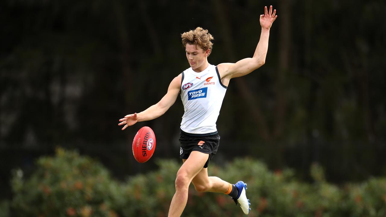 Tanner Bruhn will debut for the Giants in Round 1. Picture: Brendon Thorne/Getty Images