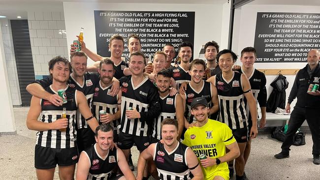 Moonee Valley had 17 senior players that have come through the club's junior program in its winning side. Photo: Facebook.