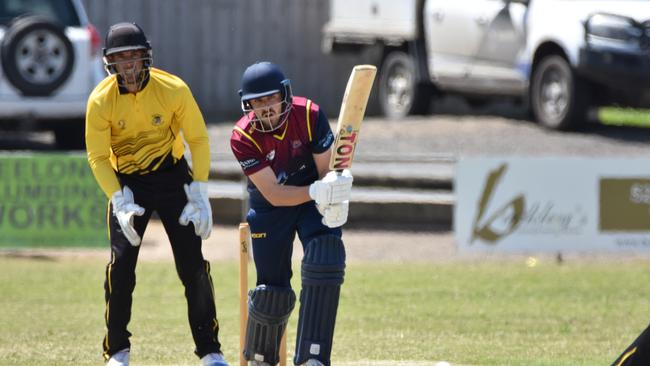 Josh Lacey made 59 against Grovedale. Picture: Wes Cusworth.