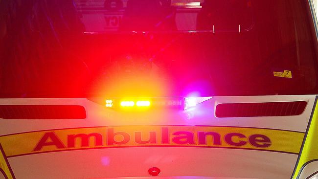 A man suffered critical injuries after falling from a moving vehicle at Logan overnight.