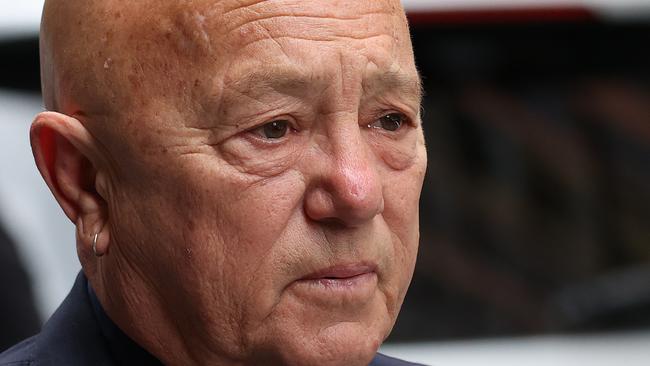 Angry Anderson told the court that the ‘light’ in his beloved son had been snuffed out by the ‘darkness’ in Matthew Flame. Picture: NCA NewsWire / Dylan Coker