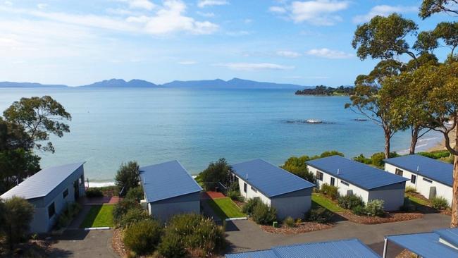 Swansea Beach Chalets. Swansea, Tasmania. FOR TASWEEKEND. Picture: Supplied