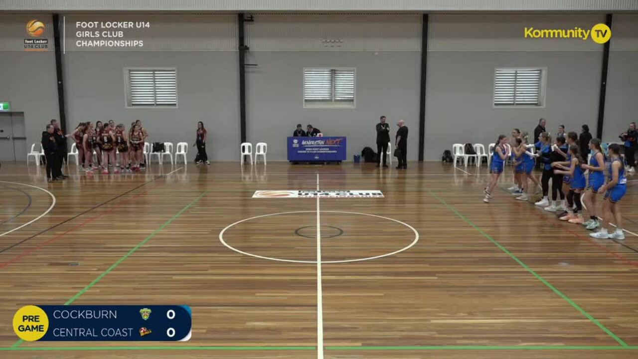 Replay: Cockburn Cougars v Central Coast Rebels (Girls)—2024 Basketball Australia U14 Club Championships Day 1