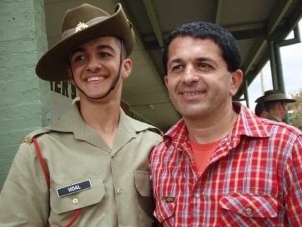 Constable Vidal served in the Australian Army before becoming a police officer.