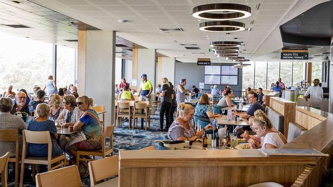 Inside the new Kurrawa Surf Club at Broadbeach. Picture: Jerad Williams