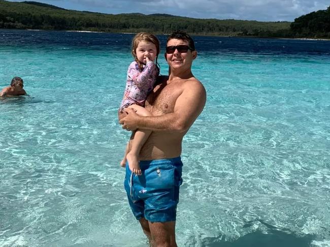 Father-of-two Dale Simpson, 36, loved his fiancee Amie and children, Aria and Elwood more than life itself, according to those close to him. Pic: Contributed