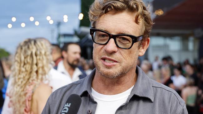 Simon Baker at the premiere of Boy Swallows Universe in January. Picture: Josh Woning