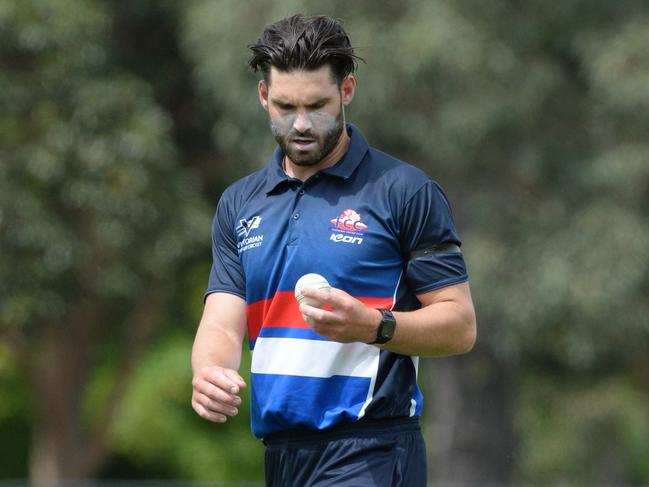 Footscray paceman Hamish Winter- Irving. Picture: Chris Eastman