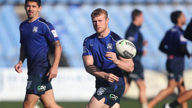 Luke Thompson will start at lock for Canterbury against Brisbane. Picture by Brett Costello.