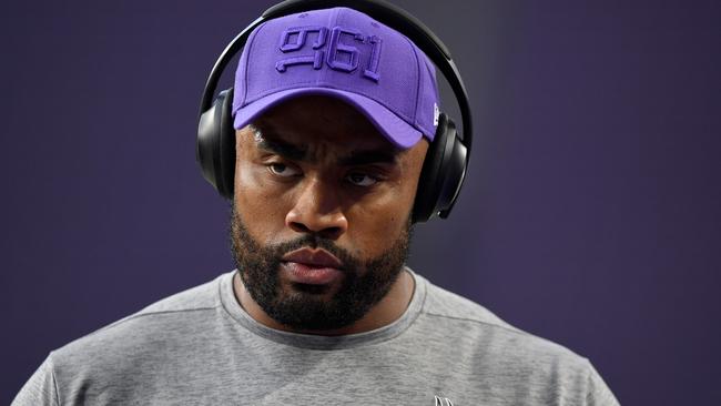 The Vikings released a statement saying Griffen was receiving the “care he needs”. (Photo by Hannah Foslien/Getty Images)