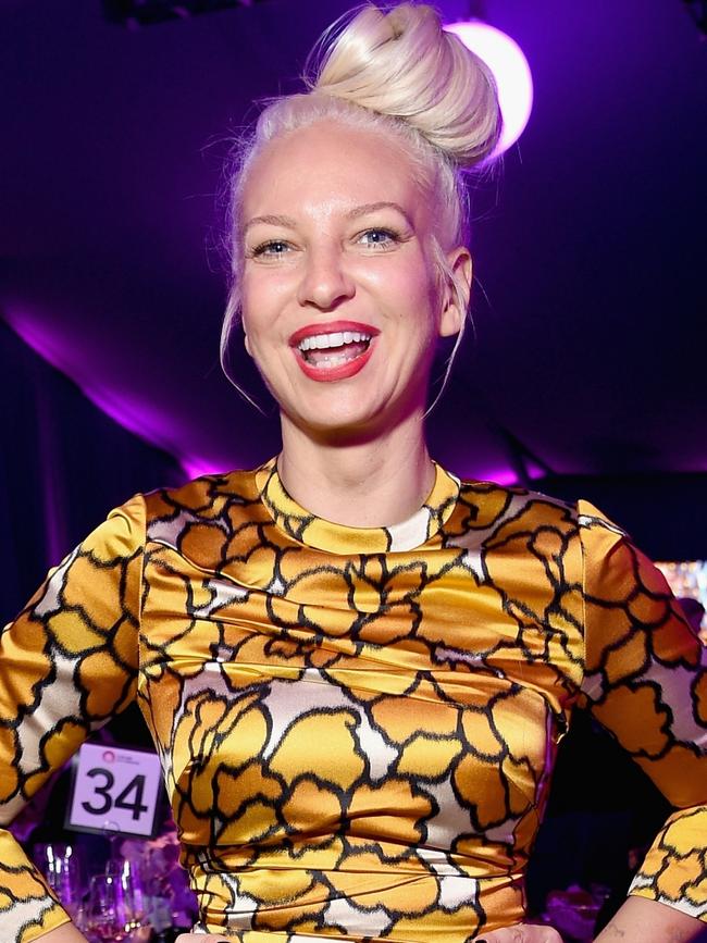 Sia. picture: Dimitrios Kambouris/Getty Images