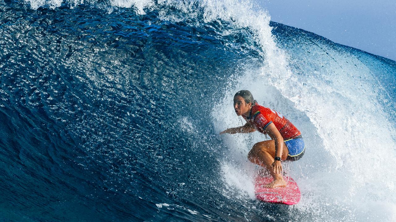 Two-time WSL champion Tyler Wright has started Pipeline well. Picture: Brent Bielmann/World Surf League