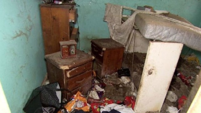 Each room was found trashed. Photo: A Current Affair