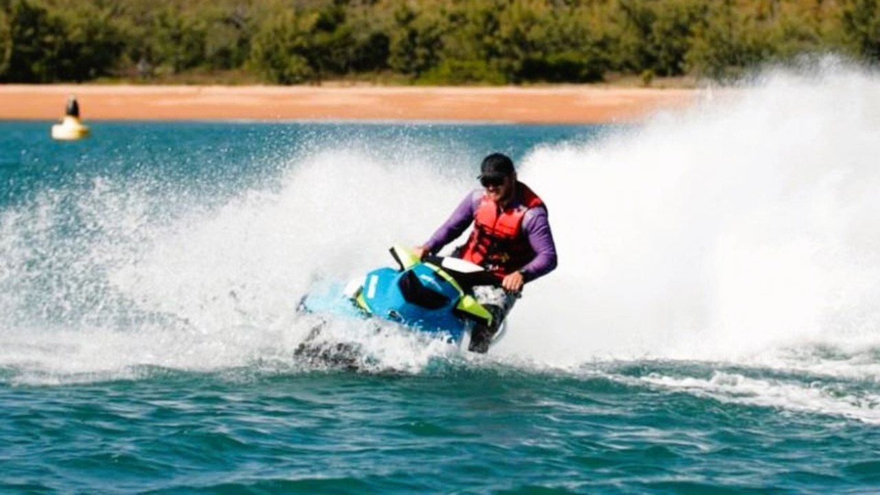 Andrew Eslick, owner of highly rated Magnetic Island Jet Skis. Magnetic Island Jet Skis based in Horseshoe Bay. Picture: Supplied