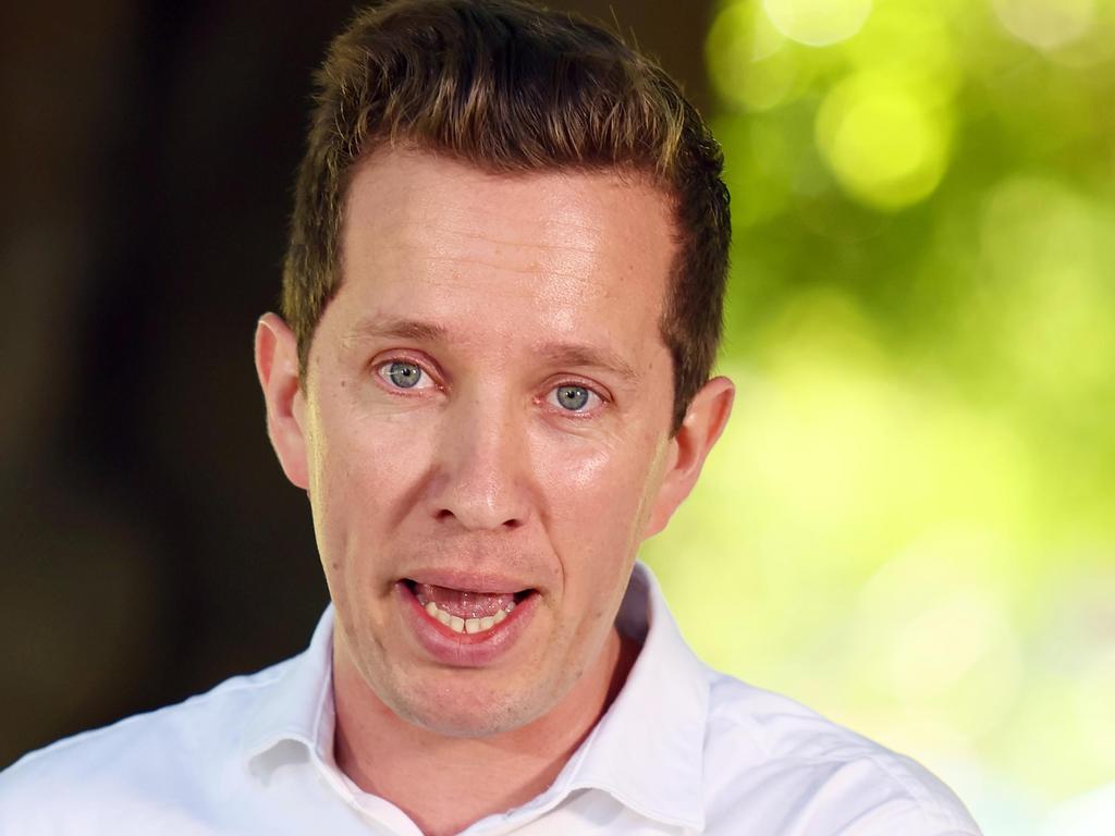 Max Chandler-Mather lost his seat after becoming a powerful face for the Greens. Picture: NewsWire/Tertius Pickard