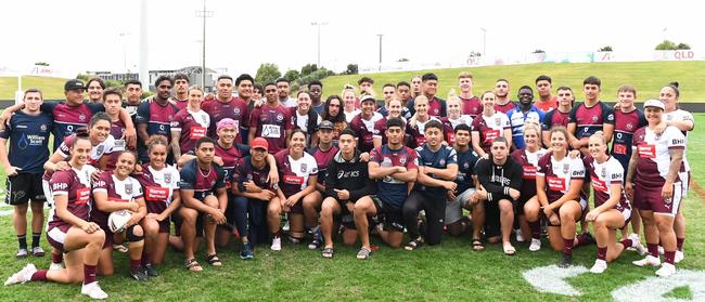 Ipswich State High School rugby league players want to get back on the field after a successful camp on the Sunshine Coast before the latest lockdown.