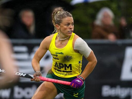 Rosie Malone of the Hockeyroos. Blacksticks Women v Austraila, Oceania Hockey, Olympic Qualifying match, Northland Hockey, Whangarei, Thursday 10 August 2023. Photo: Simon Watts/www.bwmedia.co.nz @bwmedianz