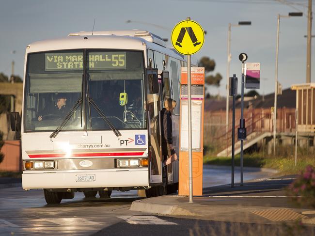 Low and poor services account for almost two thirds of all of buses servicing areas proposed for higher density transport hubs. Picture: Nathan Dyer