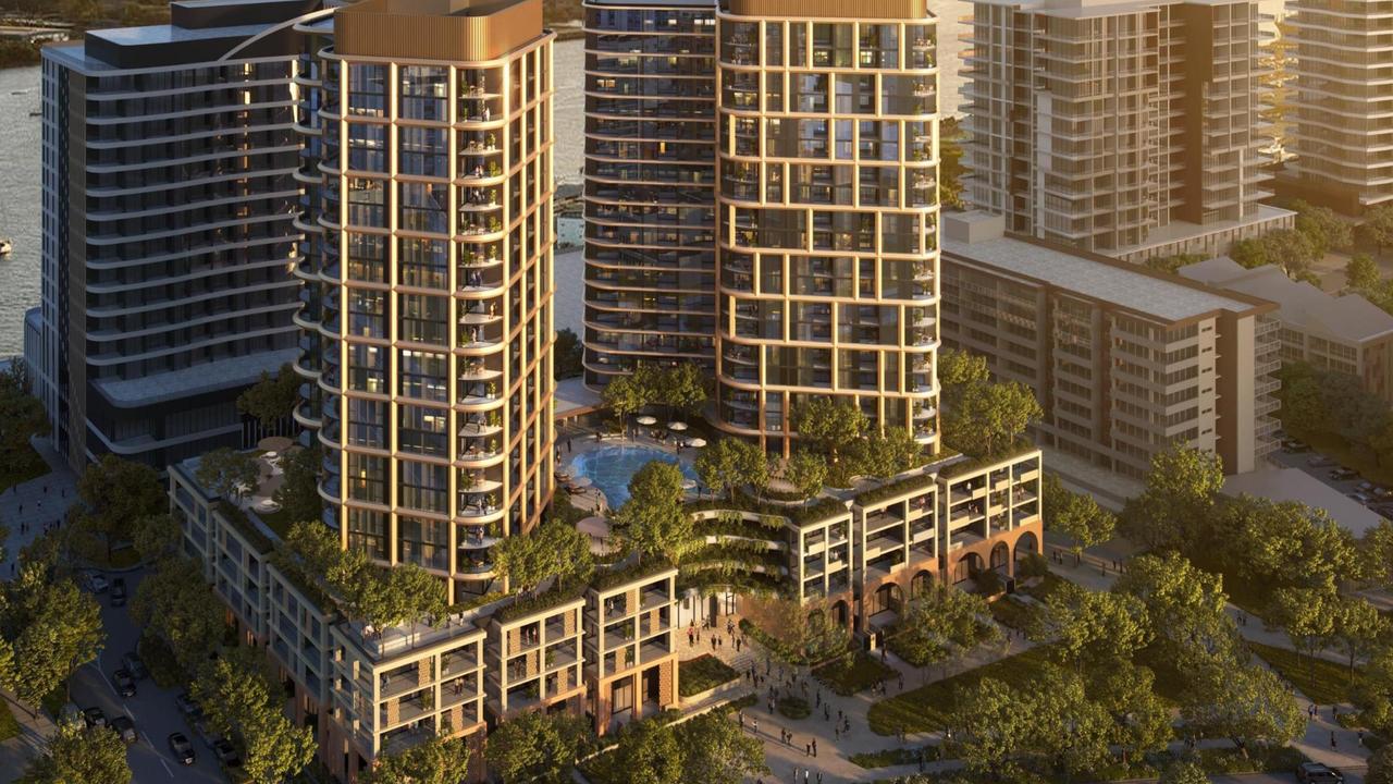 Brookfield’s planned build-to-rent project in Brisbane.