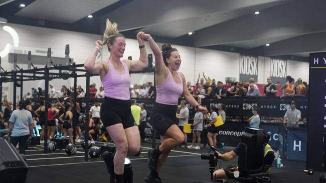 10000 athletes put their fitness to the test in a massive Hyrox competition this weekend (14-15 Dec) at Melbourne Exhibition and Convention Centre. Picture Valeriu Campan