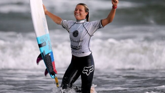 Rising surf star Keely Andrew is expected to make an impression on the World Surf League