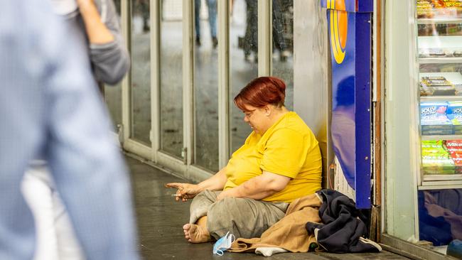 The City of Melbourne has invested $2m in support services for people experiencing homelessness. Picture: Jake Nowakowski