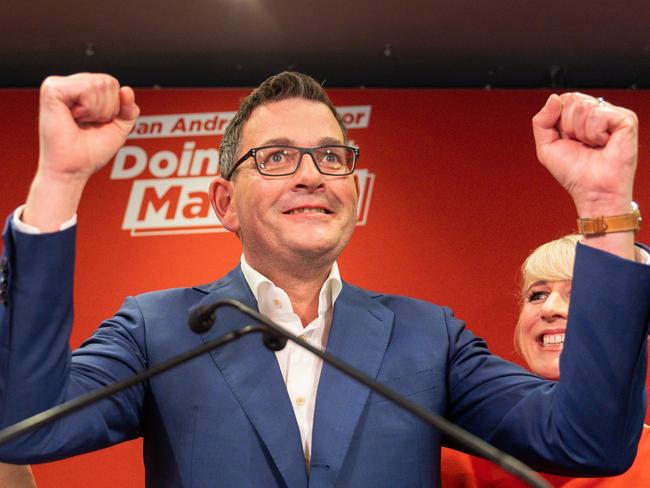 The scare campaign about debt ahead of the 2022 election had no impact on Daniel Andrews. Picture: Getty