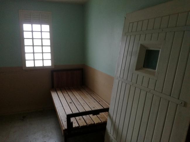 A typical men’s cell at the former New Norfolk Asylum, similar to the one in which James Mitchell would have been held. Picture: COURTESY OF BRIAN RIEUSSET