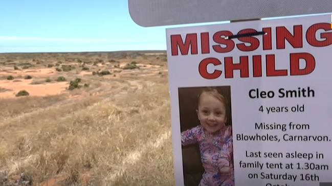 Carnarvon locals have been helping in the search for Cleo Smith. Picture: ABC News