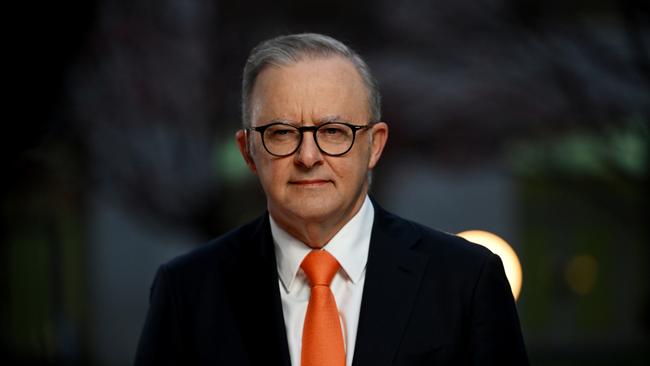 Anthony Albanese on Wednesday. Picture: Getty Images