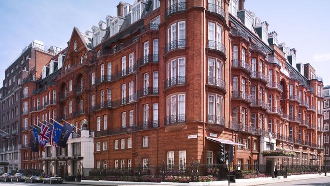 Claridge’s was conceived by Harrods designer CW Stephens and opened in 1898.