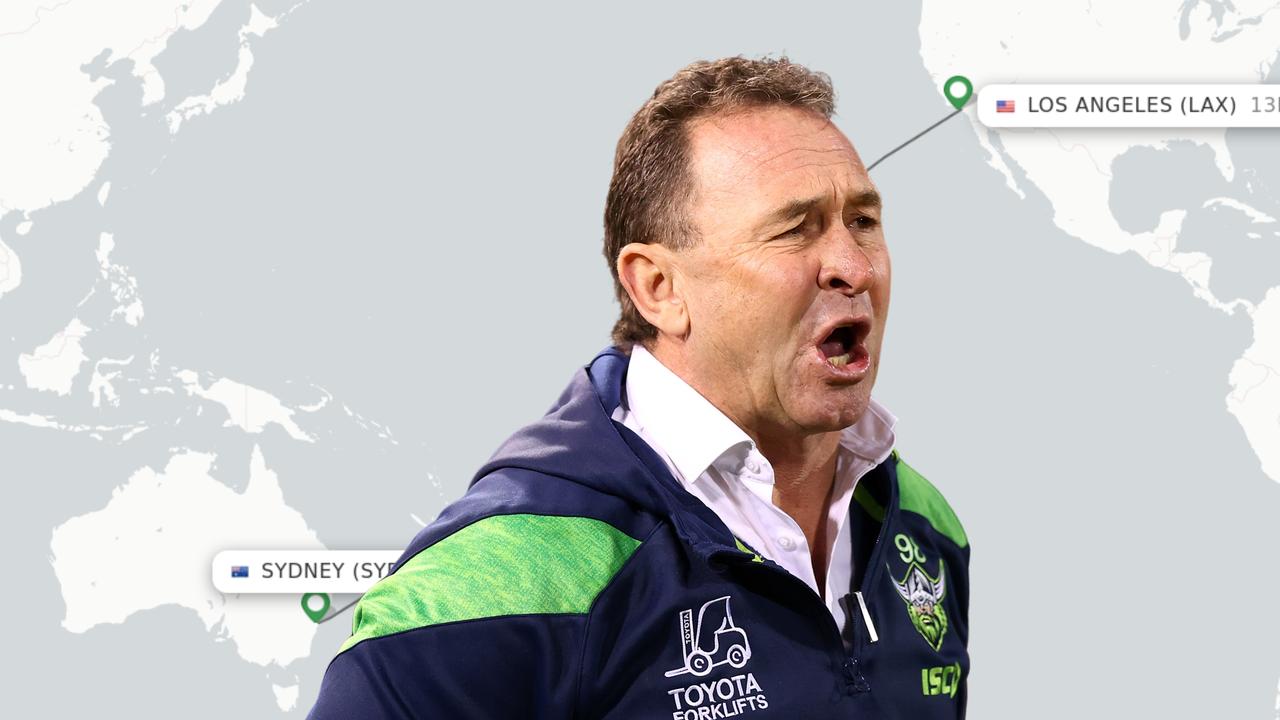 NRL draw 2025 Canberra Raiders to travel 48,000km in opening 12 rounds