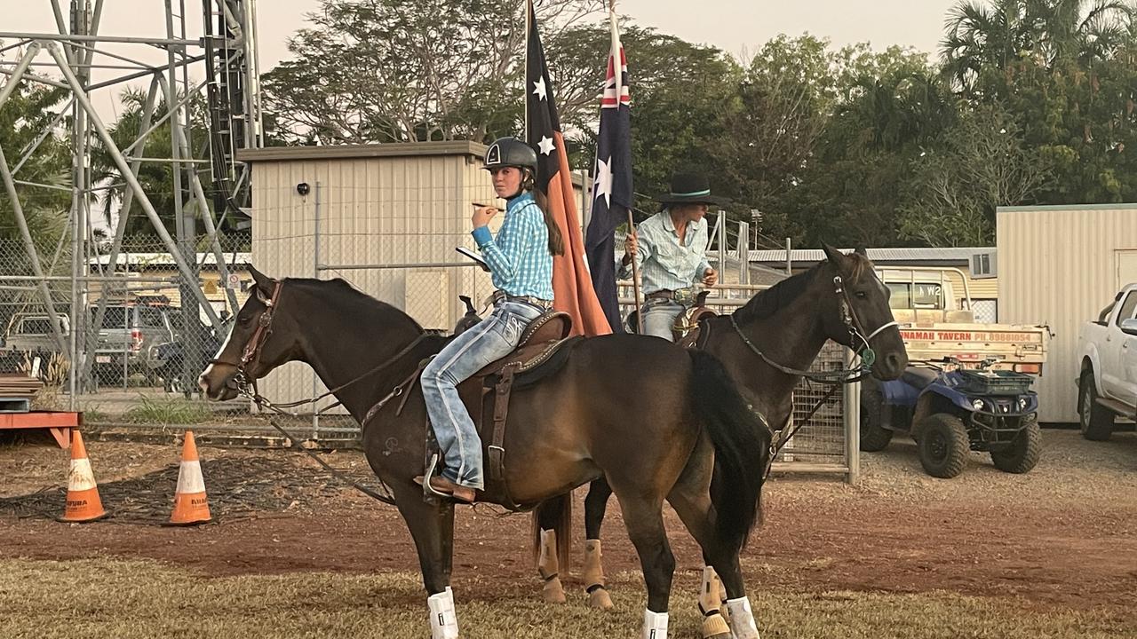 Action from the Noonamah Rodeo. Picture: Zizi Averill