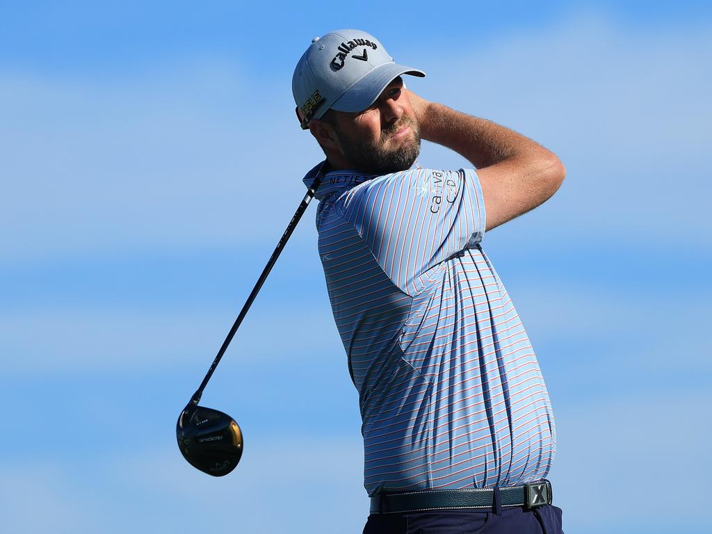 Marc Leishman will be coming home for the Open and PGA. Picture: Sam Greenwood.