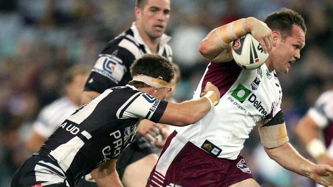 Mark Bryant during his playing days with the Sea Eagles.