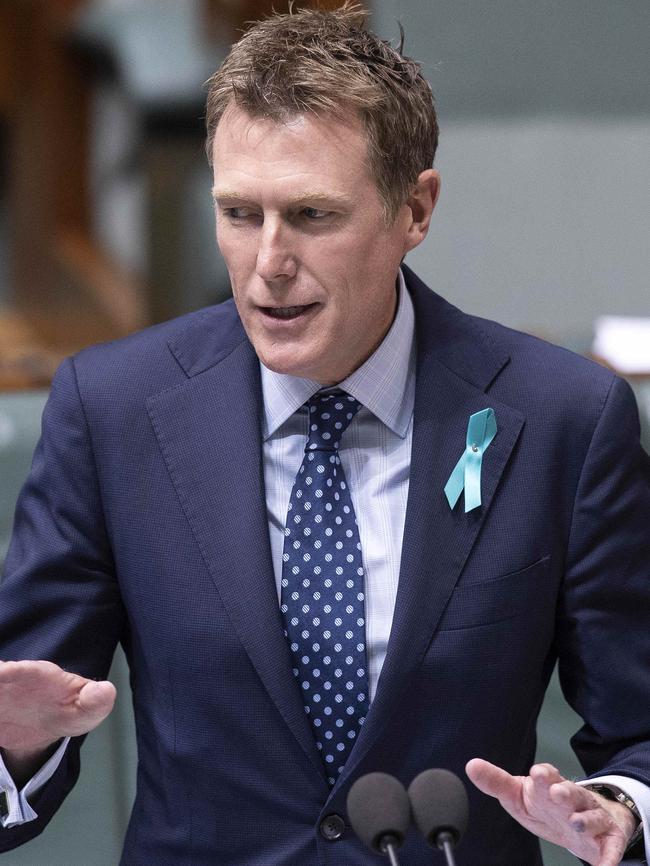 Attorney-General Christian Porter. Picture: NCA NewsWire/Gary Ramage