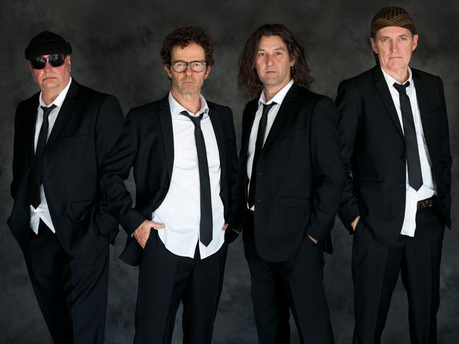 The Choirboys with Grammar old boy Brett Williams second from right.