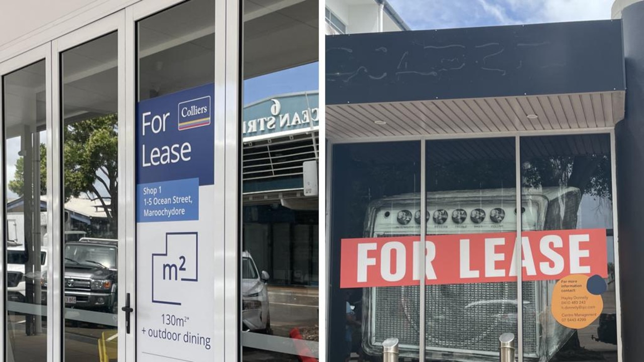 A veteran nightclub owner on the Sunshine Coast’s party precinct has denied the area is facing permanent closure, after several empty shopfronts were seen sporting “for lease signs”.